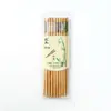 Venta al por mayor del fabricante Palillos de color mármol, Palillos de bambú, Palillos de cinco colores para compartir la comida, Antideslizantes, Antimoho, Palillos impresos sin pintura