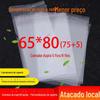 OPP saco autoadesivo extra grande saco de embalagem de roupas transparente saco plástico fábrica direta 5 seda 65 * 80cm