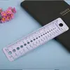 Suéter de Producto Nuevo Transfronterizo Regla DIY Ropa Hecha a Mano Regla de Medición Accesorios Herramienta de Medición Regla de Medición de Ropa Fábrica Venta al por Mayor