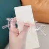 Óculos quadrados lisos clássicos da moda para meninos e meninas armação de óculos lisos artística anti-luz azul retrô da moda