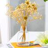 Simples Criativo Piso Grande Vaso Transparente De Vidro Pendurado Relógio Mesa De Arranjo De Flores Ornamentos Decorativos