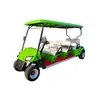 Carrinho de Golfe 2-8 Lugares Quatro Rodas Atração Turística Passeio Visualização de Propriedades Carro de Transferência para Recepção Carro Elétrico de Passeio