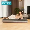 INTEX64106-64107-64108-64109 línea de tracción de flocado verde colchón inflable cama de aire
