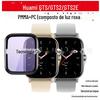 Aplicável ao relógio Huami Amazfit GTS luz roxa película macia película de dobra a quente de superfície curva 3D película de tela cheia GTS2E