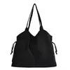 Bolso de Gamuza Retro de Gran Capacidad para Mujer 2026 Nueva Moda Simple para el Trabajo Bolso de Hombro Único Bolso de Mano Tote