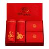 Ropa interior roja Longsha Benmingnian Calcetines de algodón para el Año de la Serpiente para hombre Bóxers rojos grandes para boda para niños