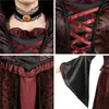 Set de Disfraz de Vampiro para Halloween Niñas Fiesta de Disfraces de Halloween Carnaval Cosplay Vestido