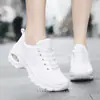 Zapatos de Baile Blancos, Zapatos de Baile para Baile Cuadrado, Tenis para Correr de Suela Suave, Zapatos de Baile Ghost Step Ligeros con Amortiguación de Aire, Modelo Nuevo