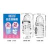 Condón de Espinas Click-On de Estimulación Agradable, Condón Transparente de Diente de Lobo de Cristal para Hombres, Alargado y Engrosado con Espinas Grandes, Condón Juguete Sexual