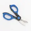 Tijeras Multifuncionales para Electricista, Tijeras para Canaletas de Cable Aisladas, Tijeras de Cabeza Recta, Tijeras de Hierro, Tijeras Serradas para Pesca, Tijeras de Alta Potencia para Hilo de Pesca