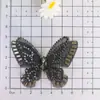Nuevo Strass Hot-fix Malla de Doble Capa Mariposa de Strass Accesorios DIY Pinza para el Cabello Accesorios para el Cabello Material Accesorios para la Ropa Venta al por Mayor