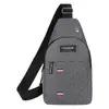 Nueva Bolsa Cruzada Impermeable Resistente al Desgaste de Tela Oxford para Hombre, Bolso de Hombro Deportivo Casual, Bolso de Pecho de Moda Versátil para Salir Hombres