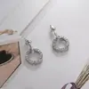 Brincos de Prata S925 Estilo Coreano Simples e Elegantes Brincos de Tarraxa Mini Redondos para Mulheres Venda por Atacado de Fabricante