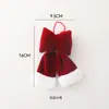 Pensamiento de Siete Colores Mariposa Navideña Árbol de Navidad Decoraciones Navideñas Felpa Tela No Tejida Decoración Regalo Decoración de Regalo