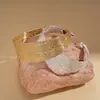 Pulsera Abierta Geométrica Redonda Metálica Multicapa Europea y Americana, Estilo Minimalista Versátil, Joyería Única y de Alta Gama para Mujeres