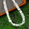 Venta Caliente Transfronteriza 10*10mm Piedra Natural Ágata Cristal Forma Especial Cuadrada con Ranura Pieza Cuadrada Joyería Accesorios DIY