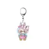 En Stock Popular Transfronterizo Lindo Peluche Acrílico Plano Llavero Colgante para Mochila Uso Diario