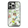 Adesivo Xiaoxin é Adequado para Capa de Celular Iphone17Promax Novo Apple 16Pro Espelho Fofo 15 Feminino