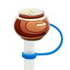 Nova Série de Ação de Graças Desenho Animado Fofo Tampa de Silicone para Canudo Plug de Poeira 8-10mm Cobertura de Canudo de Halloween