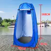 Carpa de puesto exterior con cerramiento a prueba de viento para pescar y tomar el sol, Refugio de viento temporal para una persona, Casa pequeña simple transparente