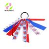 Haochuan 531 Dia da Independência Europeu e Americano Faixa de Cabelo Infantil para Crianças Elástico para Rabo de Cavalo de Menina Acessórios de Cabelo Fitas de Torcida