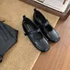 Coleção Outono 2026: Sapatilhas Mary Jane com Tira Única, Botas de Couro Planas Fashion, Fechamento em Velcro, Sapatos Elegantes para o Trabalho Feminino
