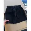 Nuevos Shorts de Punto para Hombre de 4 Pulgadas para el Verano 2026 con Cintura Elástica, Shorts Juveniles con Acabado de Alta Gama, Pantalones de Talla Grande para Mujer