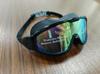 Gafas de natación personalizadas transfronterizas UV400 con baño galvánico para adultos con tapones para los oídos integrados, Gafas de natación de marco grande de visión completa antivaho