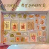 Pegatinas Doradas para Teléfono para Buena Suerte y Riqueza, Regalos para Tienda, Pegatinas para Funda de Teléfono para Suerte y Prosperidad
