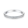 Joyería Transfronteriza Europea y Americana Anillo de Plata 925 Anillo de Dedo Índice para Mujer Anillo de Cola de Zirconia Fabricante Venta al por Mayor Anillo de Plata 925