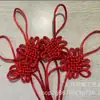 Nó chinês tamanho pequeno 6 placa único nó acessórios diy material borla do carro acessórios do carro Fang Shengjie em estoque atacado