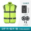 Ropa de verano con aire acondicionado de origen transfronterizo, chaleco reflectante de refrigeración con ventilador, ropa con ventilador, ropa de ventilador