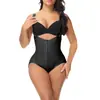 Mono Moldeador de Cuerpo de Pierna Expuesta de Comercio Exterior Mono Levantador de Vientre y Cadera con Tirantes Ajustables Mono Moldeador de Cuerpo Espalda Hermosa para Mujeres