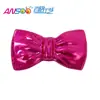 Corbata de lazo láser directa de fábrica fiesta navideña vestido de baile accesorios de actuación corbata de lazo plástico PVC corbata de lazo