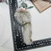 Llavero Pequeño Regalo Creativo Pulpo Zorro Bola de Pelo de Felpa Bola de Pelo de Cola de Dibujos Animados Suministro Venta al por Mayor