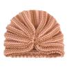 Sombrero Nuevo para Bebé Europeo y Americano Sin Costuras Niños Jacquard Lindo Sombrero Protección de Fontanela Fuente de Donut Gorro Fetal para Bebé