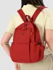 Nova mochila simples de nylon impermeável para mulheres, mochila casual leve para o dia a dia, para ir ao trabalho, viagens ao ar livre e uso estudantil