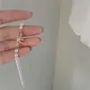 Novo Pulseira de Pérolas com Laço Ins Dongdaemun Coreano Tendência Fada Celebridade da Internet Mesmo Estilo Joia Artesanal Elegante Simples