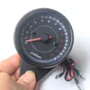 Acessórios de Modificação para Motocicleta 12V Velocímetro com Iluminação LED Tachômetro Eletrônico LED para Motor de Motocicleta