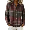 Camisa de Manga Larga Suelta de Color Sólido Estampada para Mujer, Sitio Independiente de Amazon Europa y América, Otoño e Invierno 2026 Transfronterizo