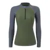 Nuevo Traje de Baño de Dos Piezas de Manga Larga para Mujer, Resistente al Sol, de Secado Rápido, Adelgazante, Conservador, Traje de Surf, Traje de Playa