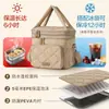 Bolsa de mamá portátil transfronteriza, bolsa térmica para almacenamiento de leche materna, bolsa refrigerada para almacenamiento de biberones, bolsa ligera retráctil para almacenamiento de leche para exteriores