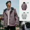 Chaqueta de Asalto Tres en Uno para Exteriores, Chaqueta Cálida, Nuevo Estilo Otoño e Invierno para Hombres y Mujeres, Ropa de Montañismo con Capucha, Cortavientos e Impermeable