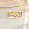 Moda Ins Europea y Americana Anillo Personalizado Zirconia de Colores Diseño para Mujer Lujo Accesible Anillo de Moda Joyería para Mano Venta al por Mayor