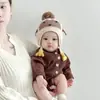 Gorro para Bebé Otoño e Invierno Lindo Pingüino Pequeño Gorro de Lana Tejido con Protección para las Orejas para Bebés Niños y Niñas Gorro de Lana Cálido a Prueba de Viento para Exteriores