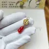 Colgante de Calabaza con Diseño de Goteo de Aceite de Jade Estilo Antiguo Colgante para Abanico DIY Broche para Ropa Estilo Chino Accesorios para Qipao Encanto