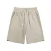 Venta directa de fábrica transfronteriza de pantalones cortos casuales de lino para hombre de longitud media, nuevo estilo verano 2026, pantalones cortos holgados y transpirables al por mayor