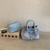 Bolso de Mano para Mujer de Alta Apariencia 2026 Primavera Nuevo de Moda Elegante Casual Moderno Bolso de Hombro Bolso Cruzado Tipo Cubo