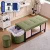 Lavabo Cerámico Cama para Lavar el Cabello Barbería Cama Completamente Horizontal Salón de Belleza Centro de Ocio Salón de Peluquería Salón de Peluquería Función Cama de Belleza para Celebridades de Internet