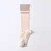 Calcetines de Compresión para Pantorrillas Deportivos Profesionales para Mujer, para Todas las Estaciones, Compresión Muscular, Calcetines de Running con Puntos de Pegamento Antideslizantes, Calcetines Adelgazantes para Piernas